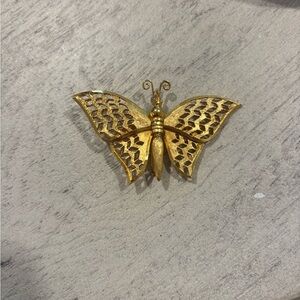 Vintage Butterfly Brooch Pin
